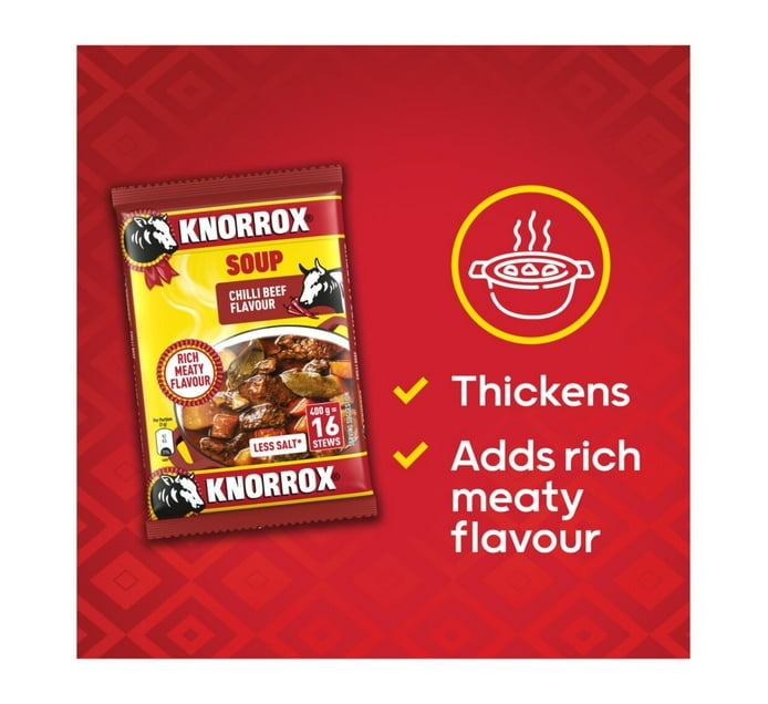 Knorrox Soup Bag Chilli Beef (1 x 400g)