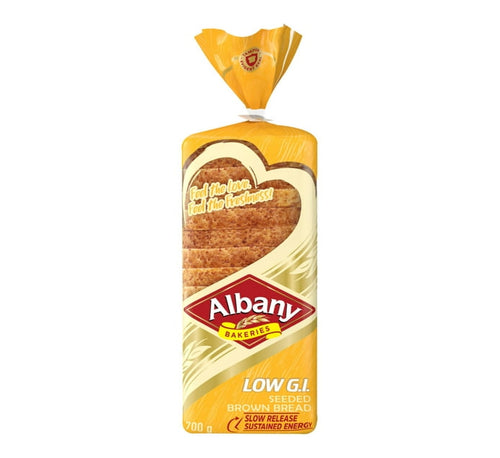Albany Brown Low Gi Bread (1 x 700g)