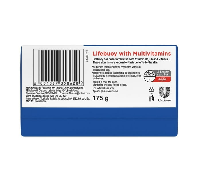 Lifebuoy Bath Soap Total (1 x 175g)