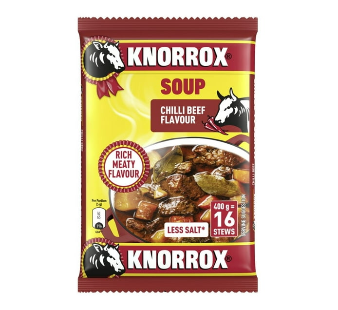 Knorrox Soup Bag Chilli Beef (1 x 400g)