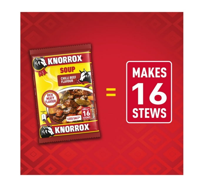 Knorrox Soup Bag Chilli Beef (1 x 400g)