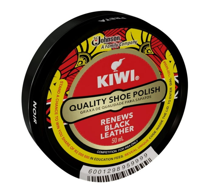 Kiwi Shoe Polish Blk (1 x 50 ml)