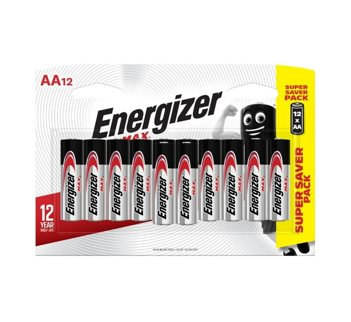 Energizer Max Aa Batteries 12-pack