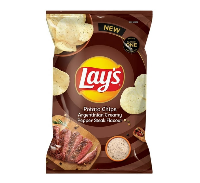Lay's Potato Chips Arg Pepper Steak (120 g)