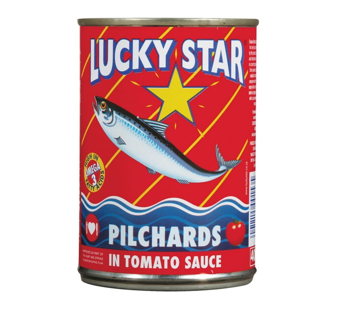 Lucky Star Pilchards In Tomato Sauce (1 x 400g)