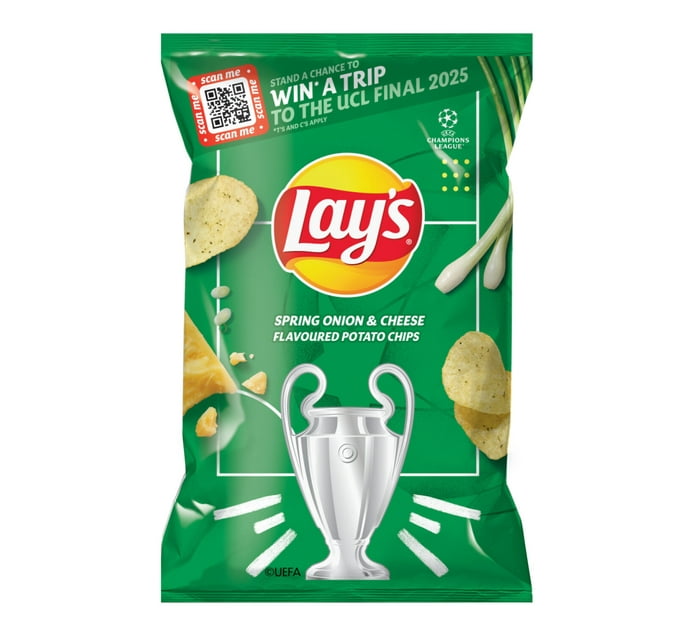 Lay's Potato Chips Spring Onion & Chse (1 x 120g)