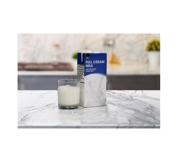 M Long Life Milk Full Cream (1 x 1l)