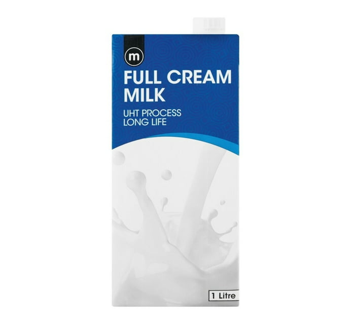 M Long Life Milk Full Cream (1 x 1l)
