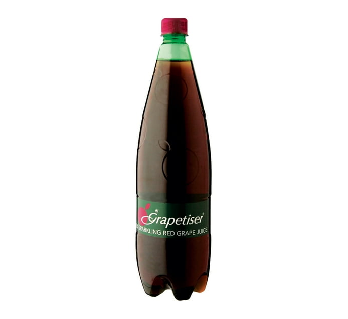 Grapetiser Sparkling Fruit Juice Red Grape