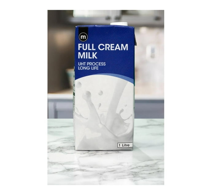 M Long Life Milk Full Cream (1 x 1l)