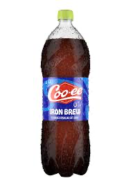 Coo-ee Iron Brew Flavoured Sparkling Soft Drink.
