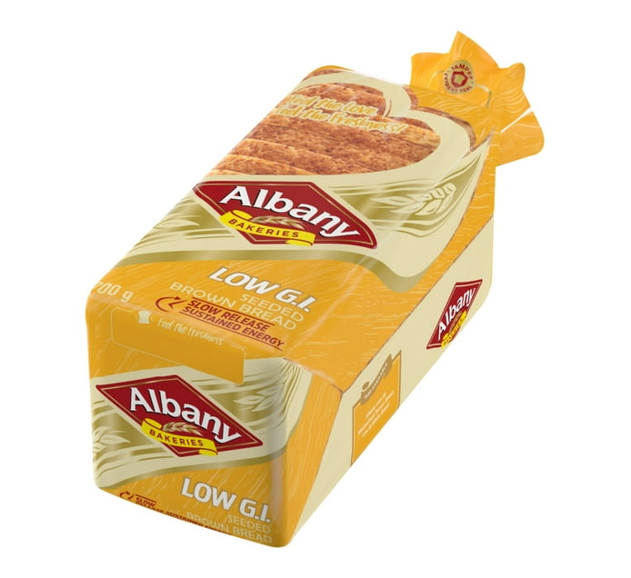 Albany Brown Low Gi Bread (1 x 700g)