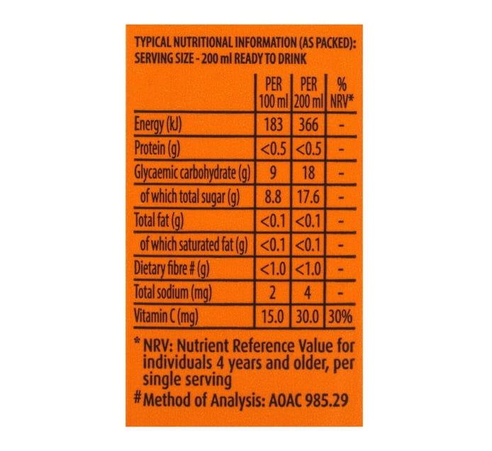 Liqui Fruit Fruit Juice Orange (1 x 1l)