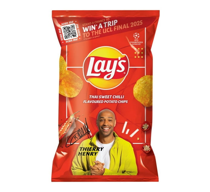 Lay's Potato Chips Thai Swt Chilli (1 x 120g)