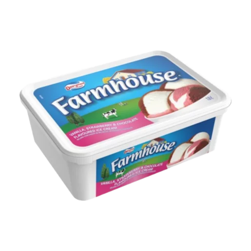 Dairymaid Farmhouse Rainbow Ice Cream Tub 1.8L