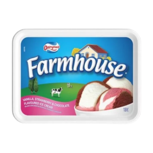 Dairymaid Farmhouse Rainbow Ice Cream Tub 1.8L