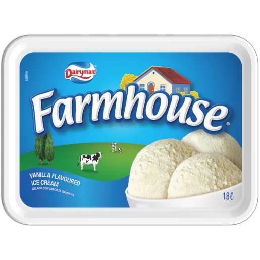 Dairymaid Farmhouse Vanilla Flavoured Ice Cream 1.8L