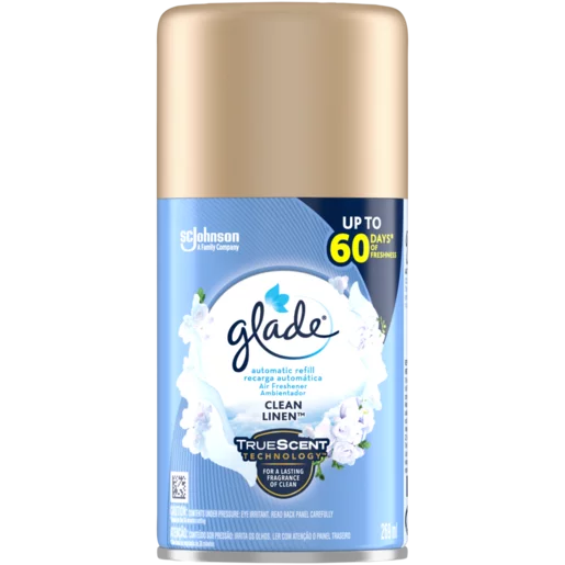Glade Clean Linen Automatic Air Freshener Refill 269ml