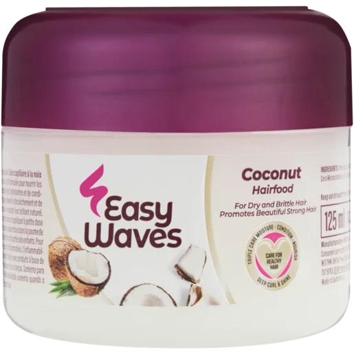 Easy Waves Coconut Hairfood 125ml