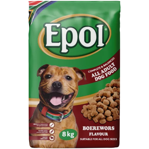 Epol Boerewors Flavour All Adult Dry Dog Food 8kg