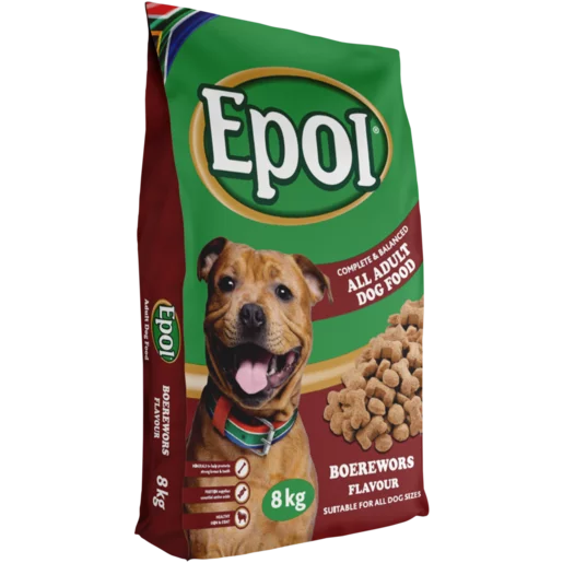 Epol Boerewors Flavour All Adult Dry Dog Food 8kg