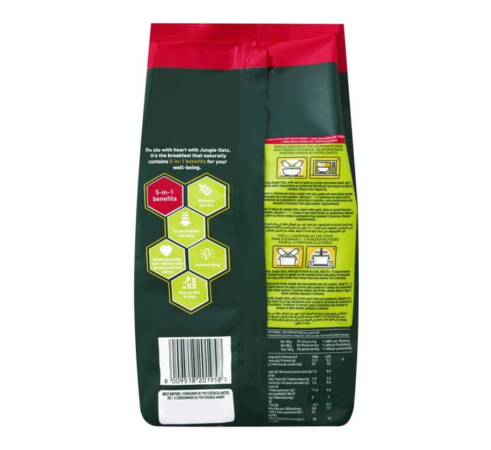 Jungle Oats Original (1 x 500g)