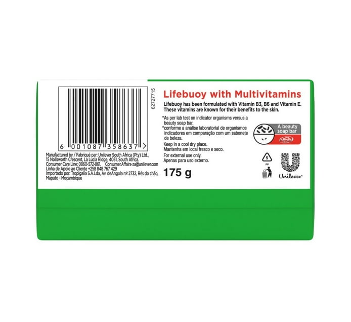 Lifebuoy Bath Soap Herbal (1 x 175g)
