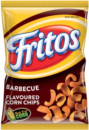 Simba Fritos BBQ Flavoured Corn Chips  (1 x 25 g)